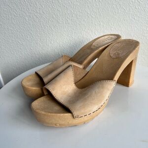 Premier Tan Heeled Sandals